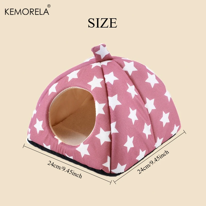 Cama Esconderijo para Coelhos e Porquinhos-da-Índia Lavável - Imagem 6