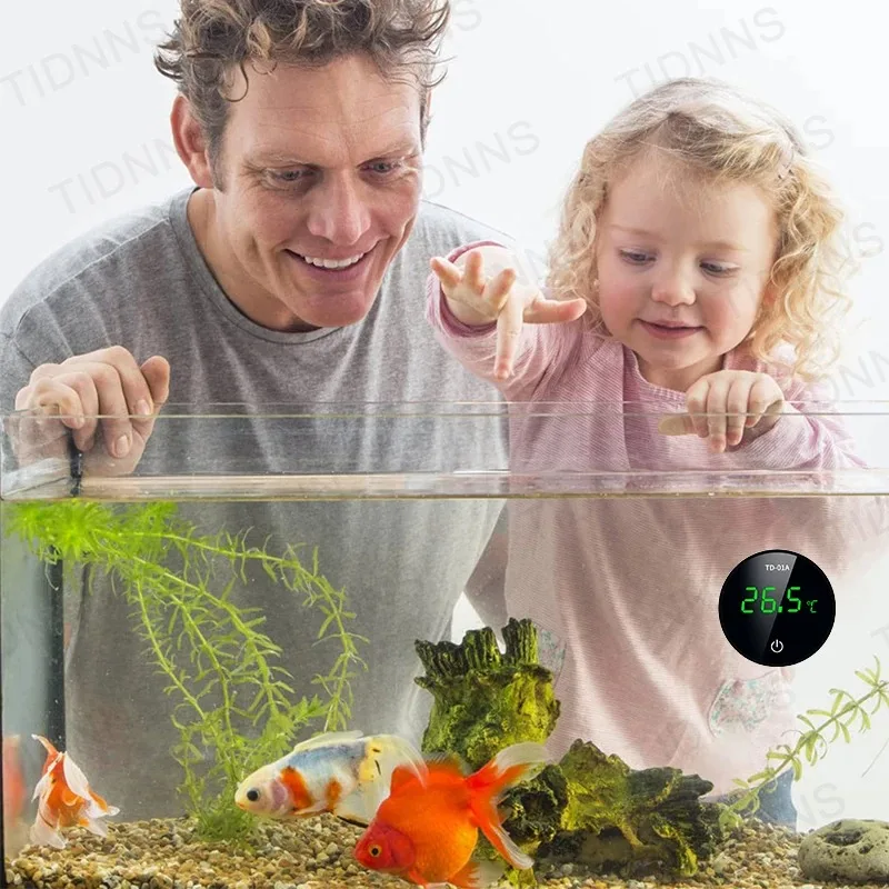 Termômetro Digital para Aquário Tipo-C -9.9-50℃ com Tela LCD - Imagem 3