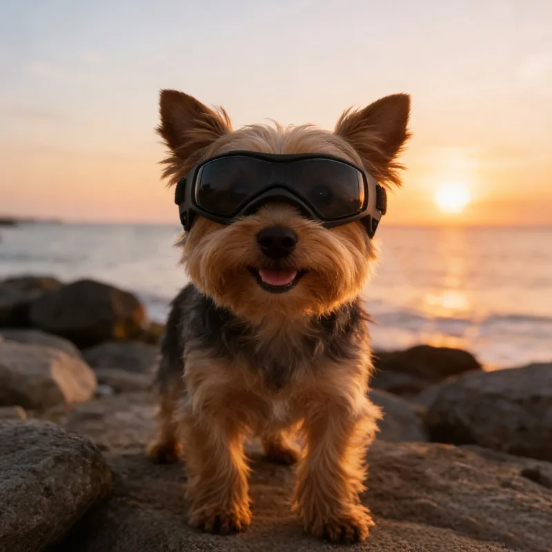 Óculos de Sol para Cães Pequenos com Proteção UV - Imagem 2