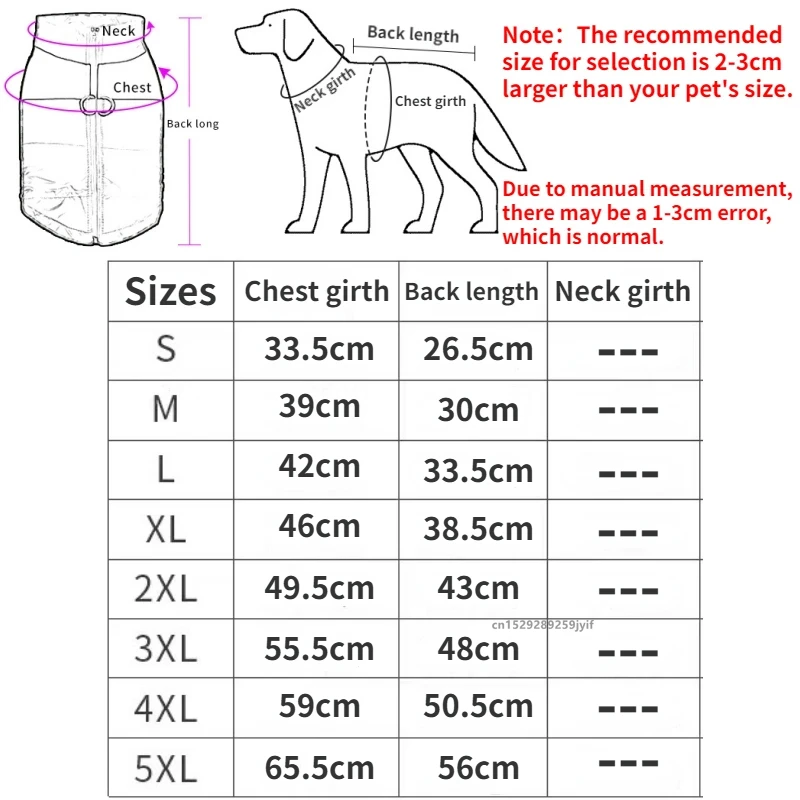 Casaco para Cães Acolchoado com Zíper e À Prova D'água - Imagem 2