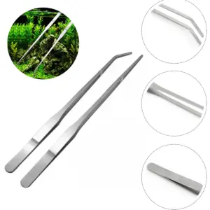 pinça de aço inoxidável para aquário