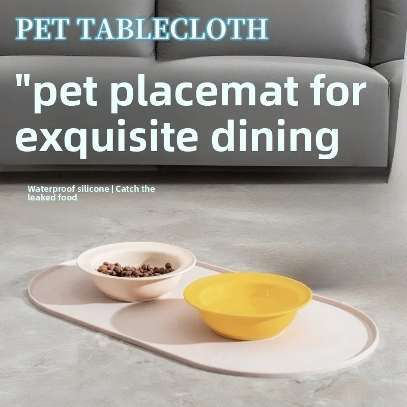 Tapete de Alimentação para Pets Antiderrapante e Impermeável - Imagem 2