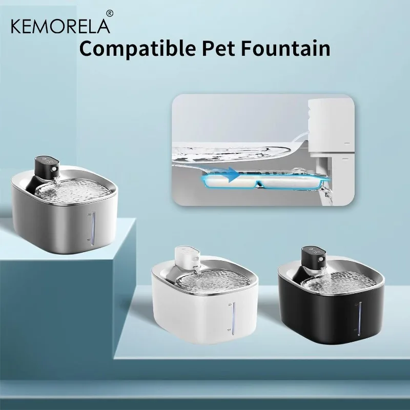 Esponjas de Filtro para Bebedouro de Pets 10 Peças para 4 L - Imagem 2