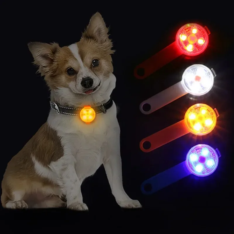 Coleira LED para Cães Recarregável USB com Faixa Refletiva - Imagem 3