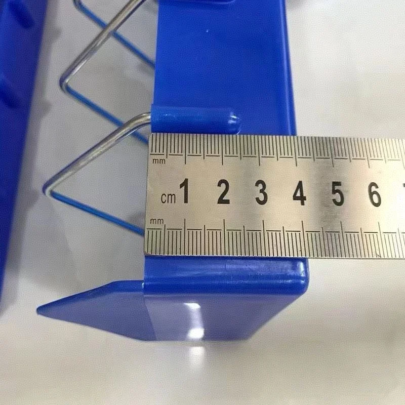 Comedouro Calha para Pássaros e Pintinhos 20 cm Azul - Imagem 3