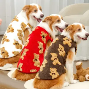 colete de lã para cães e gatos