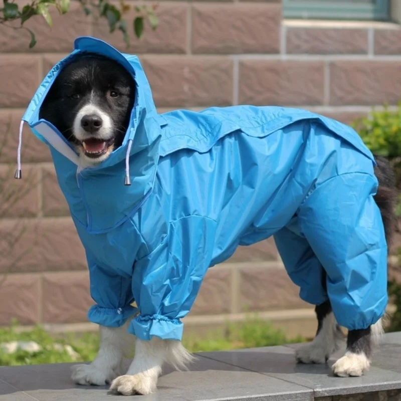 Capa de Chuva para Cães com Capuz em Tecido Oxford - Imagem 3