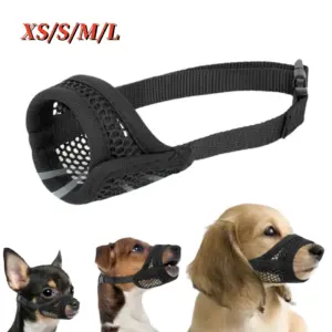focinheira de malha para cães de focinho curto