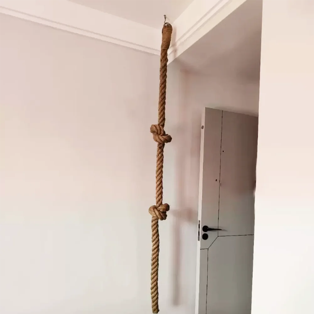 Corda de Escalada para Gatos de Juta com Gancho de 5 cm - Imagem 3
