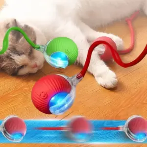 brinquedo interativo para gatos bola rolante