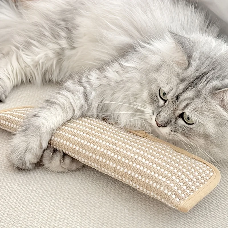 Capa de Cama para Pets de Sisal Resistente com Almofada - Image 3