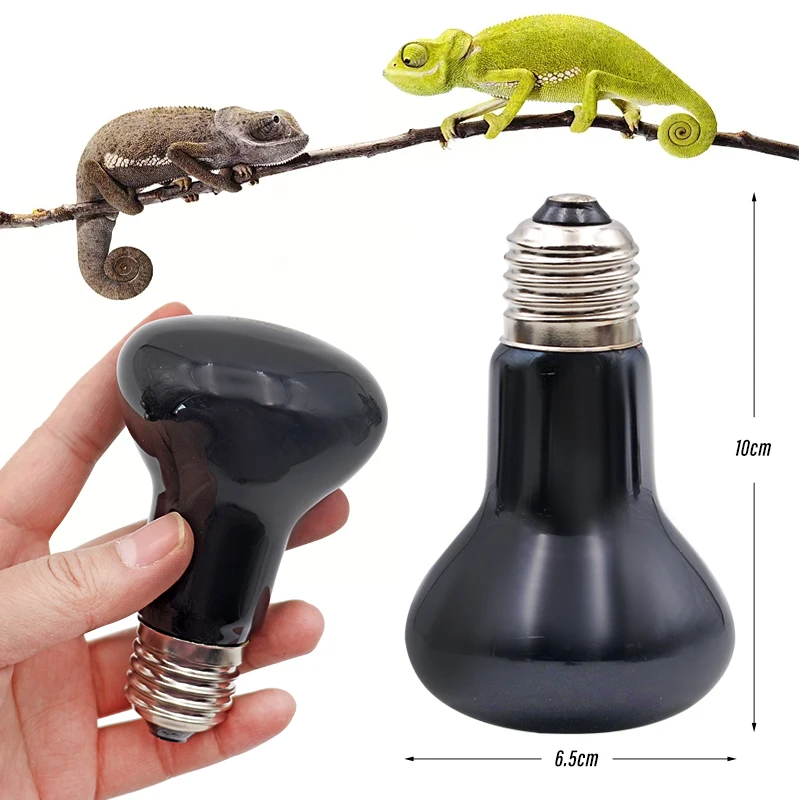Lâmpada de Aquecimento para Répteis E27 25W sem Emissão de Luz - Imagem 4