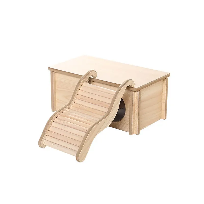 Escada Ondulada de Madeira para Hamster 17 cm - Diversão Ecológica - Image 4
