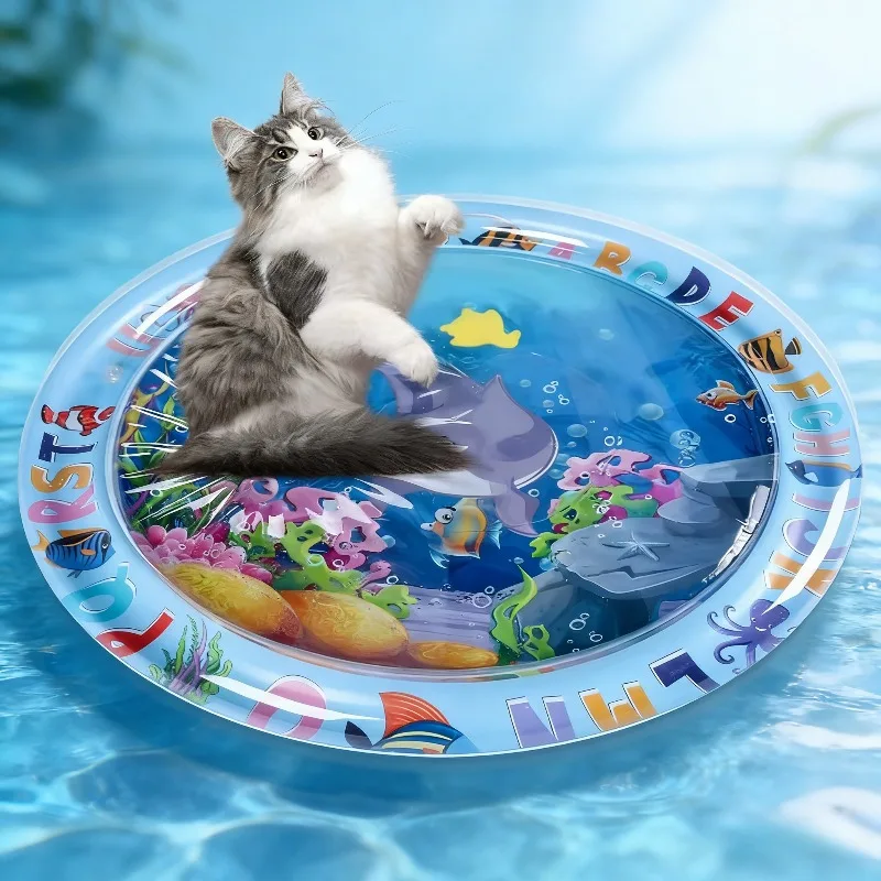tapete sensorial inflável para cães e gatos