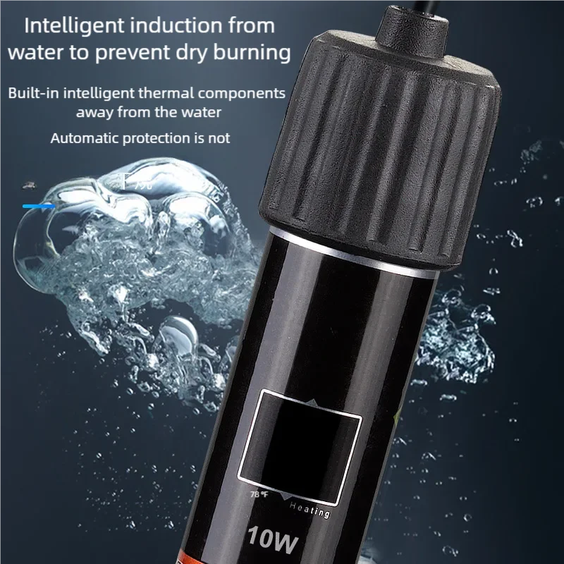 Aquecedor de Aquário USB Mini 5V com Ventosa e Proteção Automática - Imagem 5