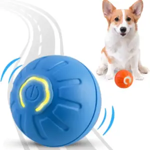 bola elétrica por gravidade para cães e gatos