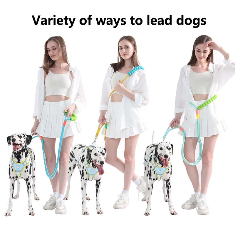Trela de Tração para Cães com Alça de Espuma Confortável - Image 3