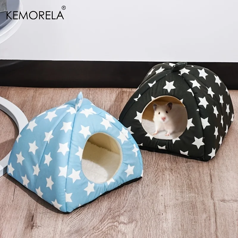 Cama Esconderijo para Coelhos e Porquinhos-da-Índia Lavável - Imagem 5