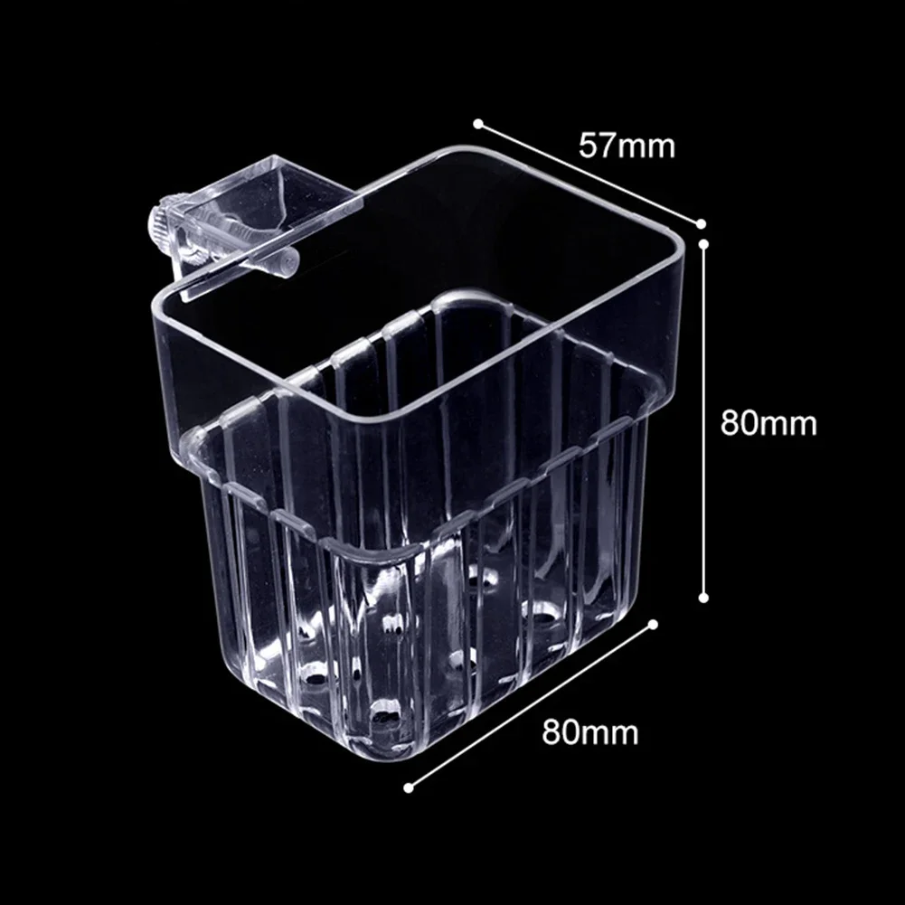 Cesta para Plantas de Aquário Transparente 8 x 8 x 5.7 cm Suspensa - Imagem 6