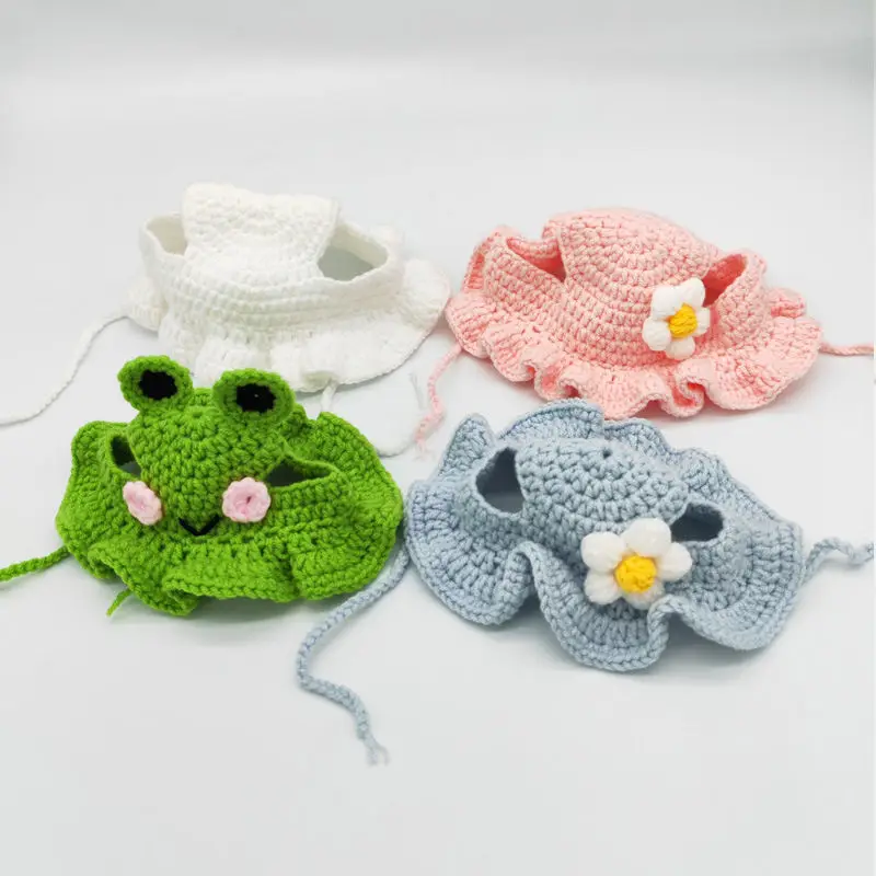 Chapéu para Gatos de Malha Cosplay para Gatos de 2,5 kg a 7,5 kg - Imagem 5