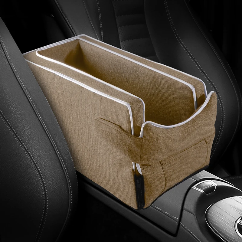 Cama para Carro Pet Universal Chá Marrom para Cães e Gatos até 5 kg - Image 3