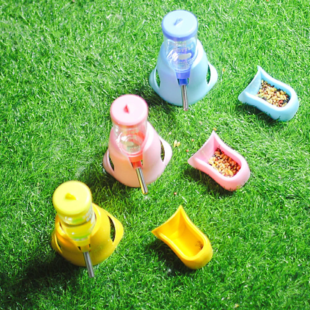 Bebedouro para Roedores 80ml com Alimentador para Gaiola - Imagem 3