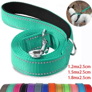 corda de tração refletiva para cães