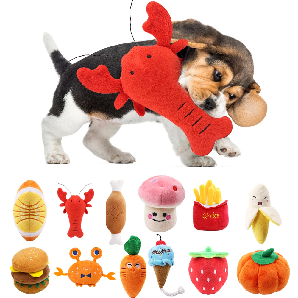 brinquedo de pelúcia para cães com som