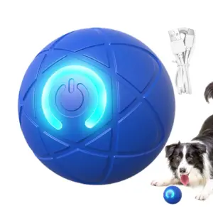 bola de brinquedo interativa para cães recarregável