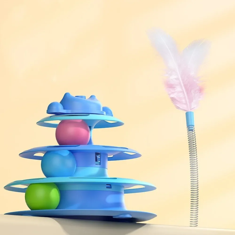 brinquedo interativo para gatos torre