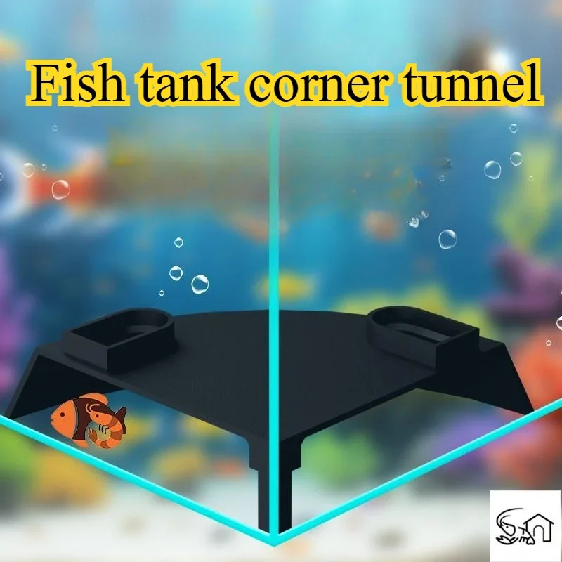 Caverna de Aquário para Peixes e Camarões com Design Discreto - Imagem 3