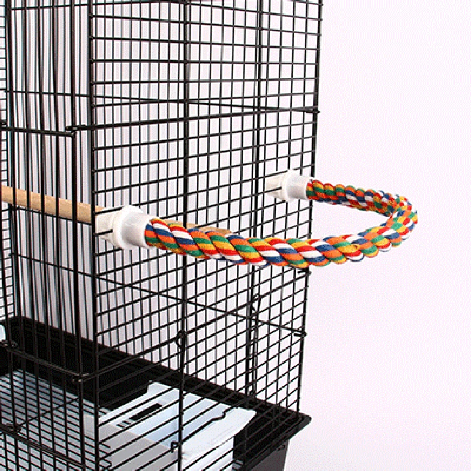 Corda de Algodão Trançada para Pássaros com 1,7 cm de Diâmetro - Imagem 5