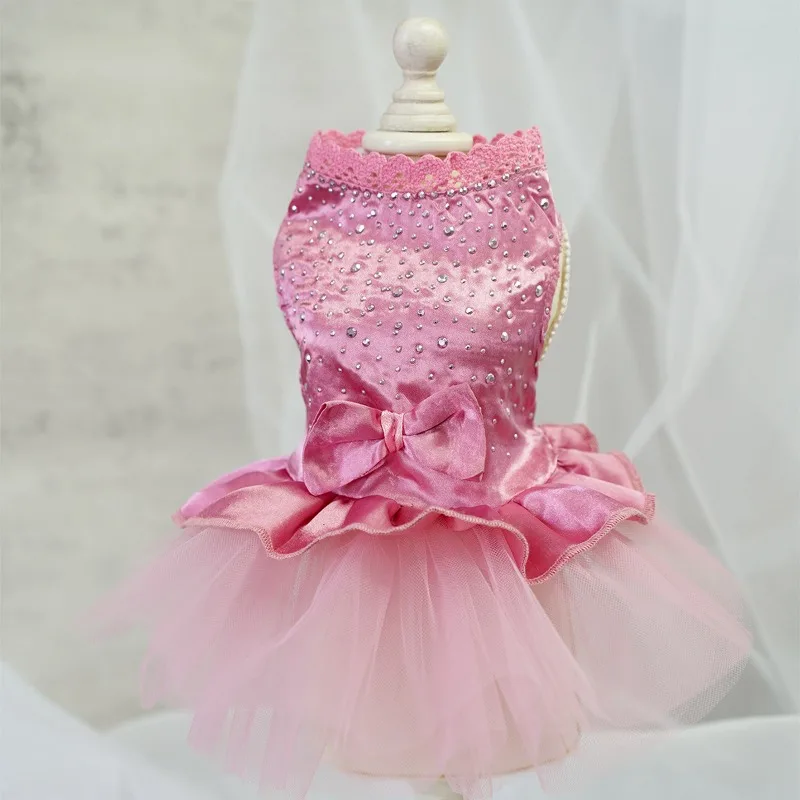 Vestido de Renda para Cães e Gatos de Porte Pequeno - Imagem 5
