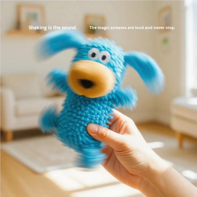 Brinquedo de Pelúcia para Cães com Apito para Filhotes Brincar - Imagem 2