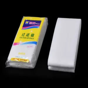 filtro de esponja bioquímica para aquário branco