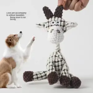 brinquedo de pelúcia para cães com apito