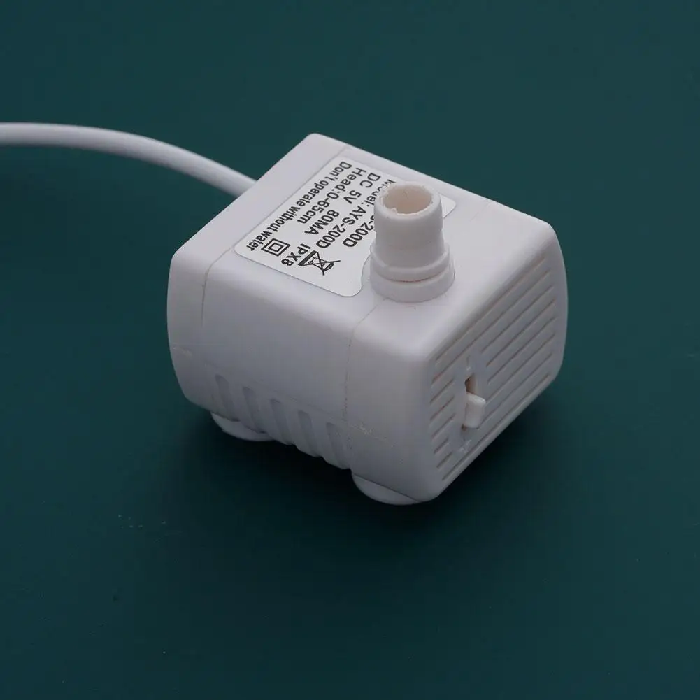 Bomba de Água para Gatos USB com Motor DC e Elevação de 0,65 m - Imagem 5