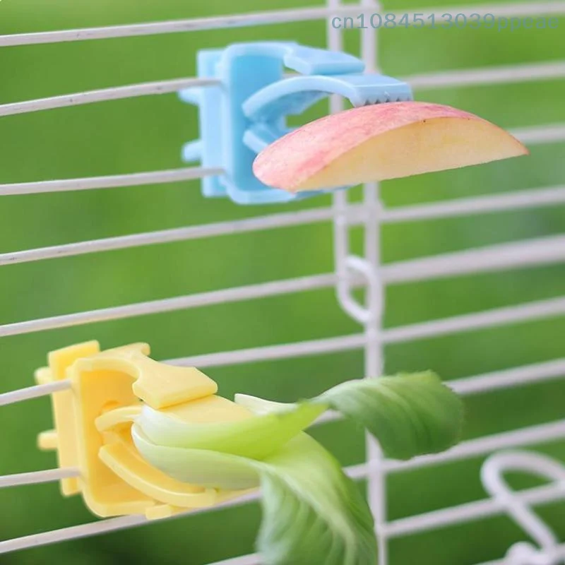 Clipe de Comida para Pássaros e Papagaios 6x3 cm para Gaiola - Imagem 5