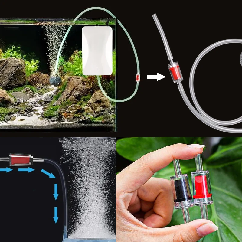 Válvula de Retenção para Aquário 4mm Plástico Unidirecional - Imagem 4