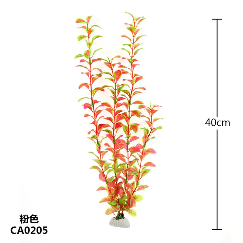 Planta Artificial para Aquário 37 cm com Base Ponderada - Imagem 5