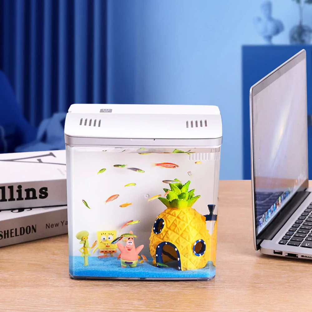 Aquário para Peixe Betta com Bomba Silenciosa e LED - Imagem 4