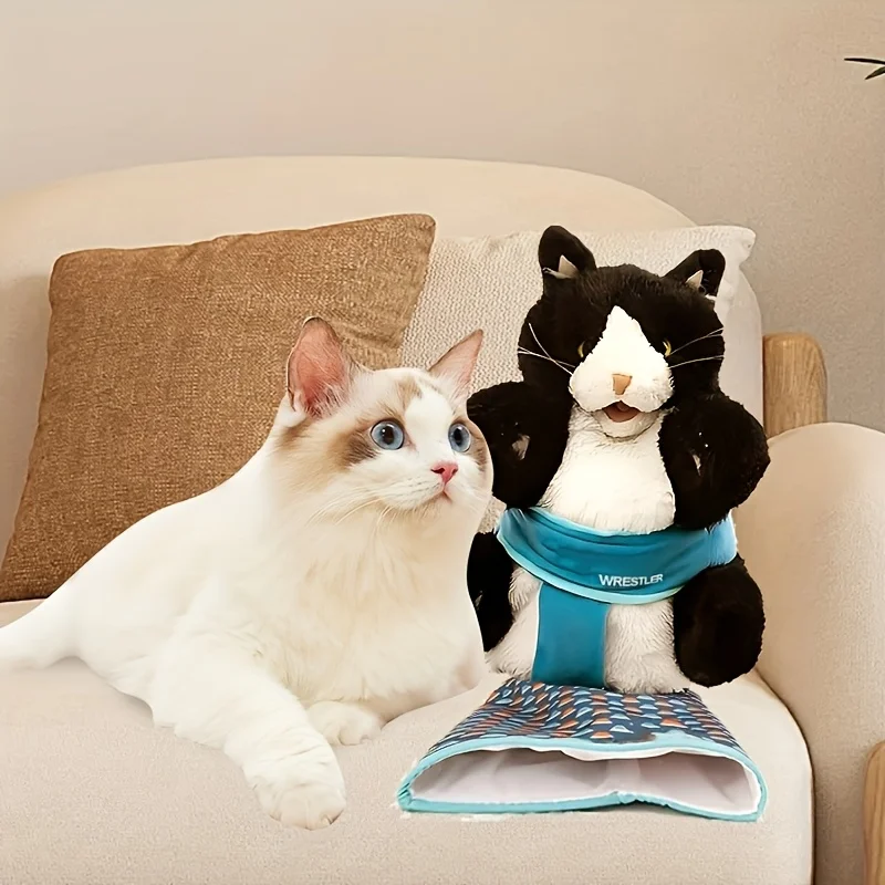 Brinquedo de Pelúcia para Gato Fantoche Interativo - Image 2
