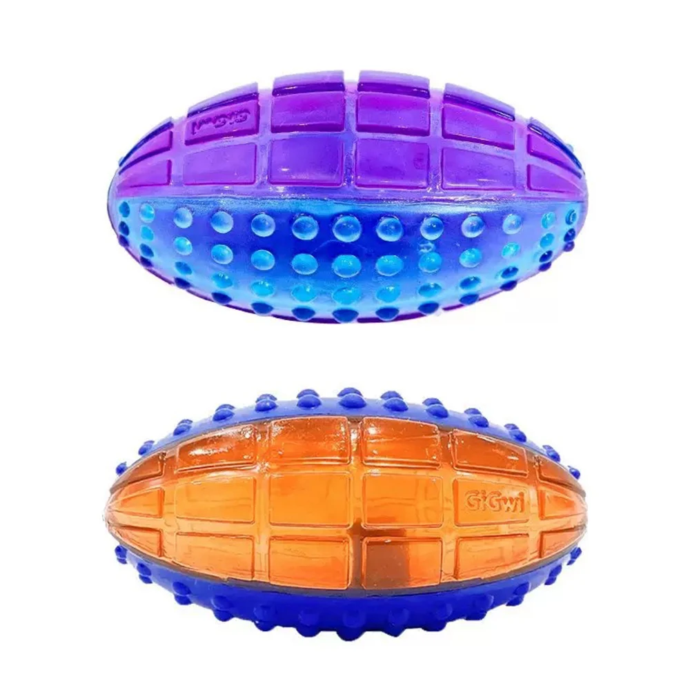 Brinquedo Bola de Borracha para Cães Filhotes com Som S - Imagem 3