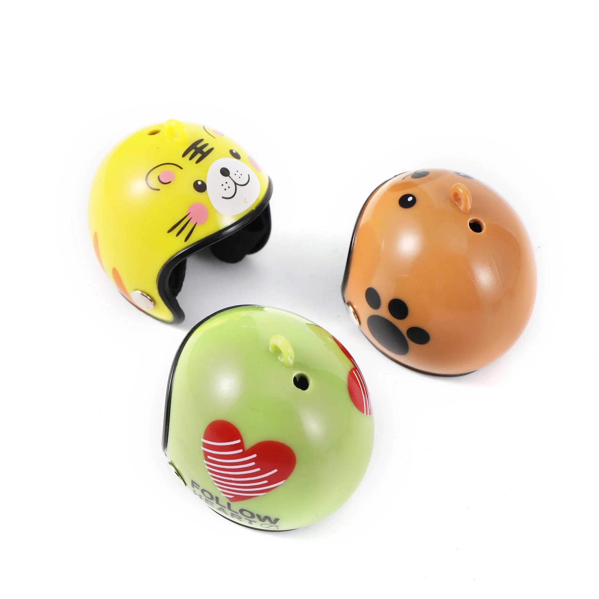 Capacete de Plástico para Pássaros 4x4,5 cm com Elástico Ajustável - Imagem 6