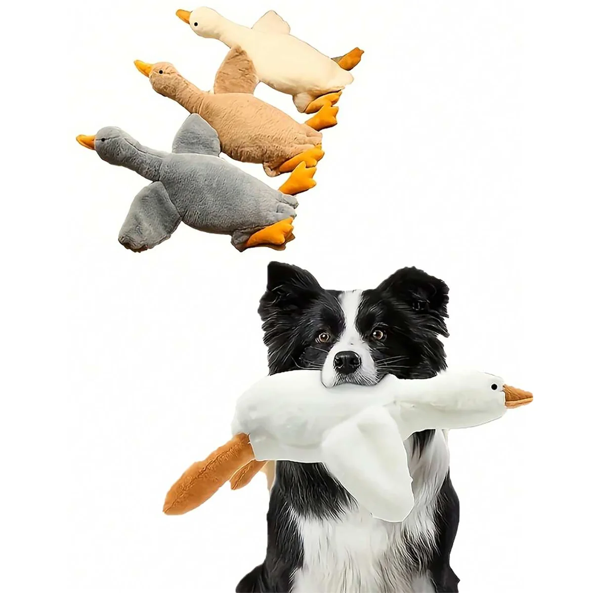 Kit Brinquedos de Pelúcia para Gatos e Cães Pequenos/Médios Interativo - Image 3