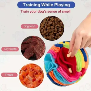 bola de forrageamento para cães