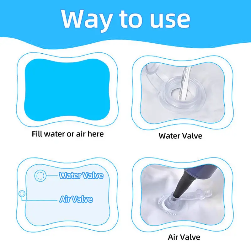 Cama de Água Refrescante para Pets em Branco - Imagem 5