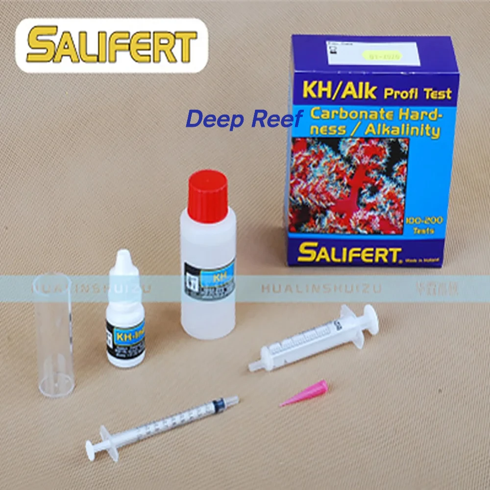 Kit Teste de Água Salifert para Aquário pH Amônia Nitrito Dureza - Imagem 4