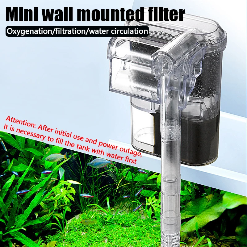 Filtro de Parede para Aquário de até 30cm com Conector USB 2.5W - Imagem 2