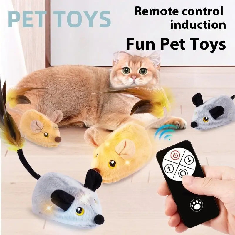 Brinquedo Rato para Gatos com Controle Remoto Interativo - Imagem 3